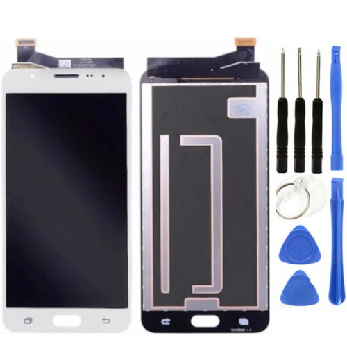 TE Samsung J7 Prime 2 G611 Uyumlu A Kalite Lcd Ekran Beyaz 