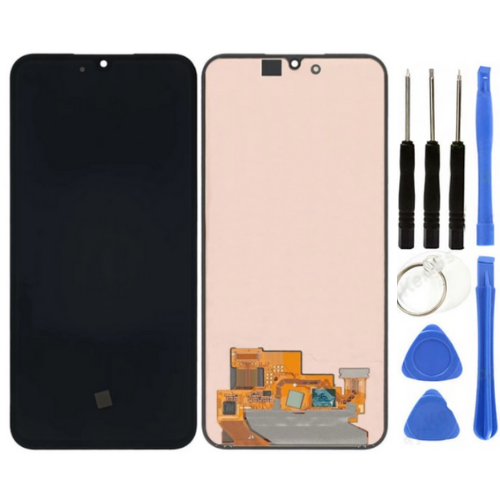 TE Samsung A34 5G A346F Uyumlu Lcd Ekran Siyah + Tamir Seti