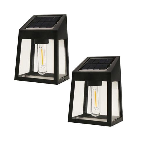 PM-14916 Solar Güneş Enerjili Gece Sensörlü Bahçe Aydınlatma Lambası (2'li Paket)