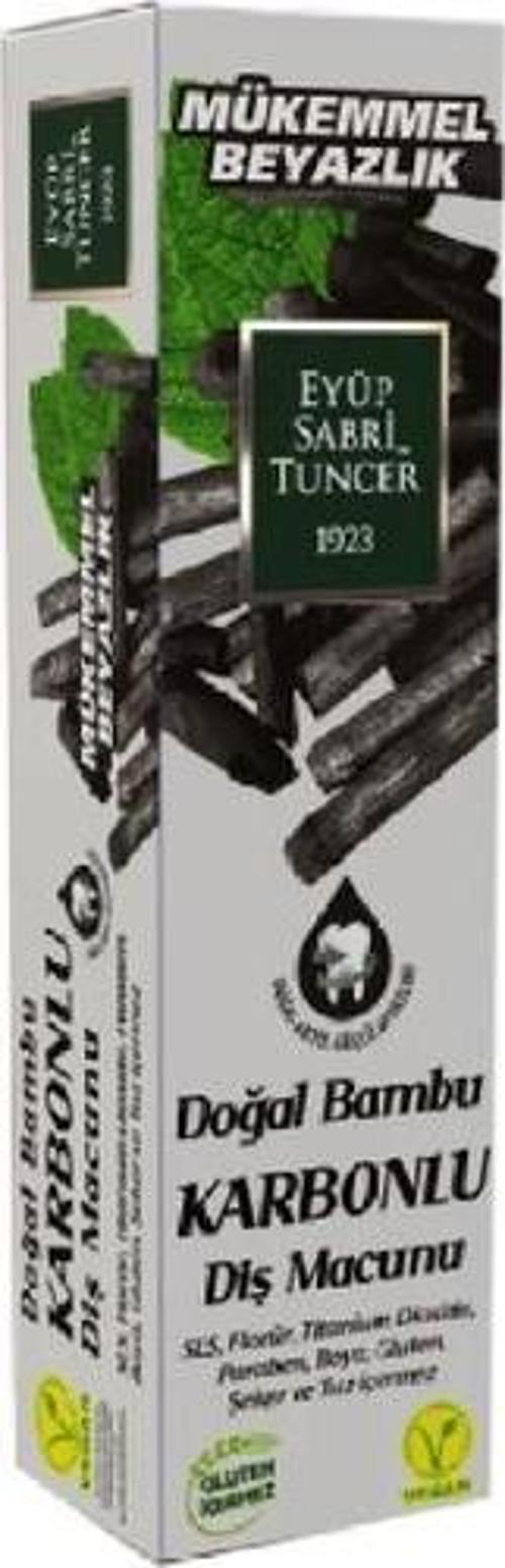Doğal Bambu Karbonlu Diş Macunu 75 Ml