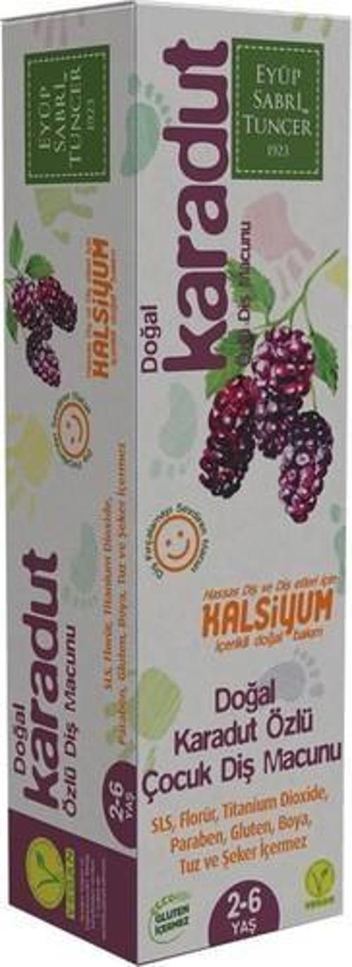 Doğal Karadut Özlü Diş Macunu 60Ml