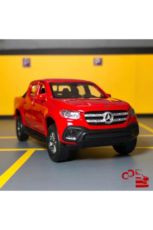 Mercedes-Benz X Class 1/36 Ölçek *C&C Model Garage* Çek Bırak Metal Model Araba Oyuncak