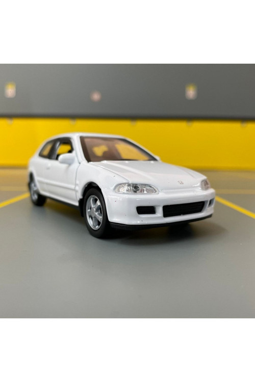 Honda Civic Eg6 1/36 Ölçek Diecast Metal Model Araba Oyunca Araba