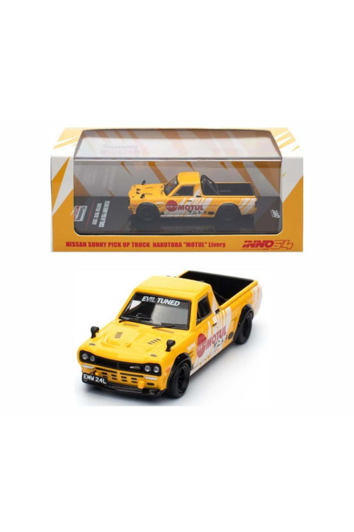 İnno64 Nissan Sunny Pick Up Truck Hakotora Motul Livery Model Araba