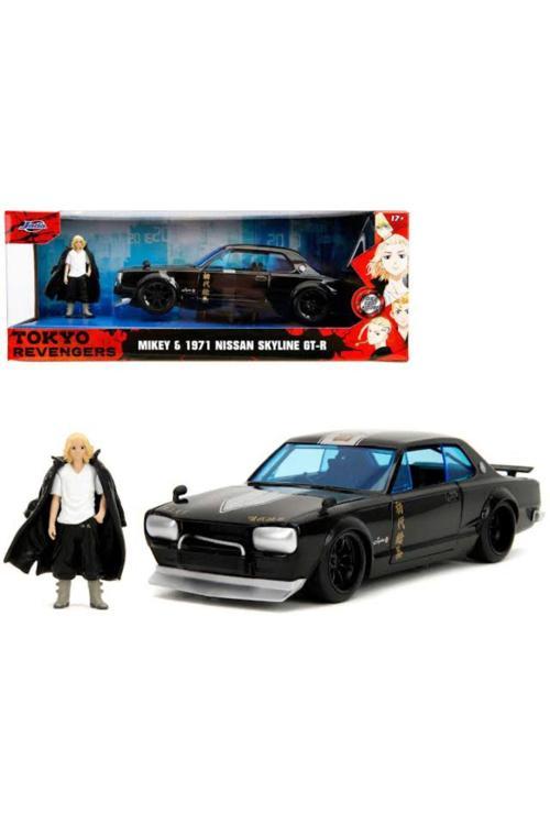 1971 Nıssan Skyline Gt-R Rhd&Mıkey Fıgure Tokyo Revengers