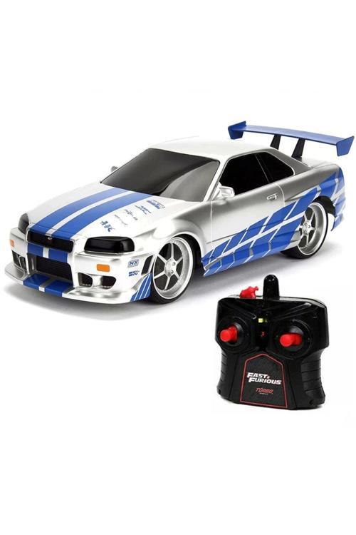 Nessiworld 1:16 Fast & Furious Kumandalı Brian'S Nissan Skyline Gt-R Turbo Araba