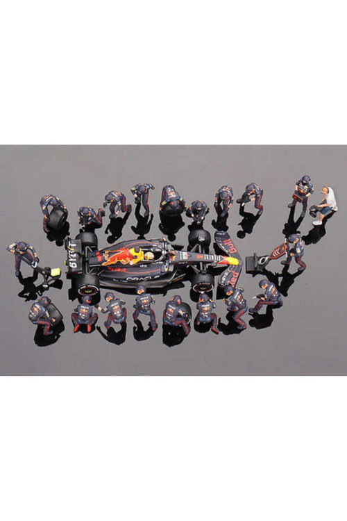 Seriredbull Racing Rb18 1 Max Verstappen Pit Crew Set Mgds0007