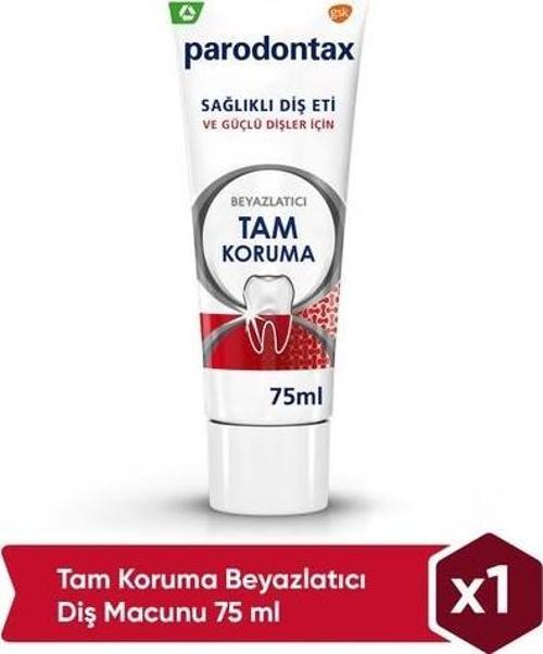 Beyazlatıcı Tam Koruma Diş Macunu 75 Ml