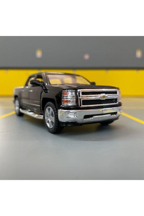 2014 Chevrolet Silverado 1/36 Ölçek Diecast Metal Model Araba Çek Bırak Araba Oyuncak Araba