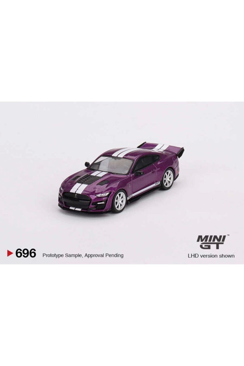 696 Shelby Gt500 Dragon Snake Concept Fuchsia Metallic Lhd Model Araba