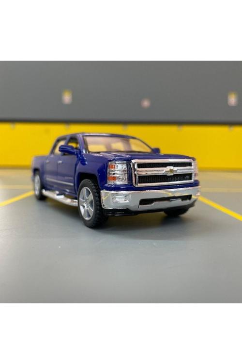 2014 Chevrolet Silverado 1/36 Ölçek Diecast Metal Model Araba Çek Bırak Araba Oyuncak Araba