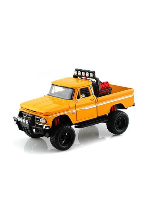 1966 Chevrolet C10 Fleetside Pickup Truck Off Road Yellow 1/24