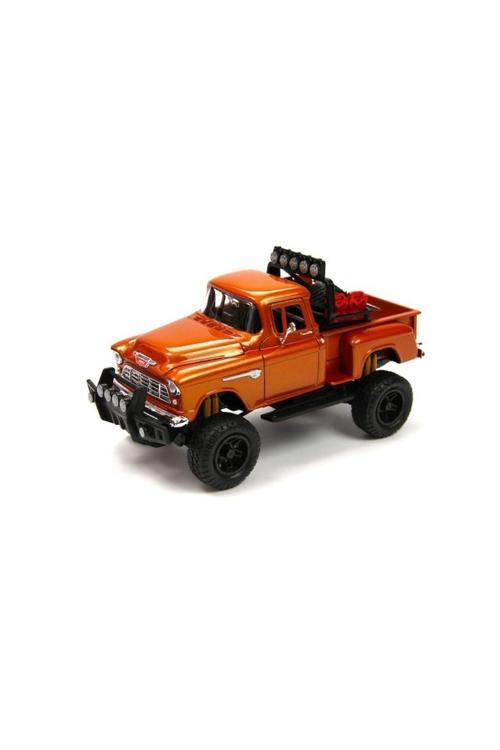 Motormax 1955 Chevrolet Stepside Pickup Kamyonet Off Road 1:24