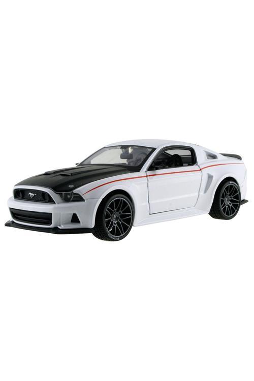 1/24 2014 Ford Mustang Street Racer Model Araba Beyaz