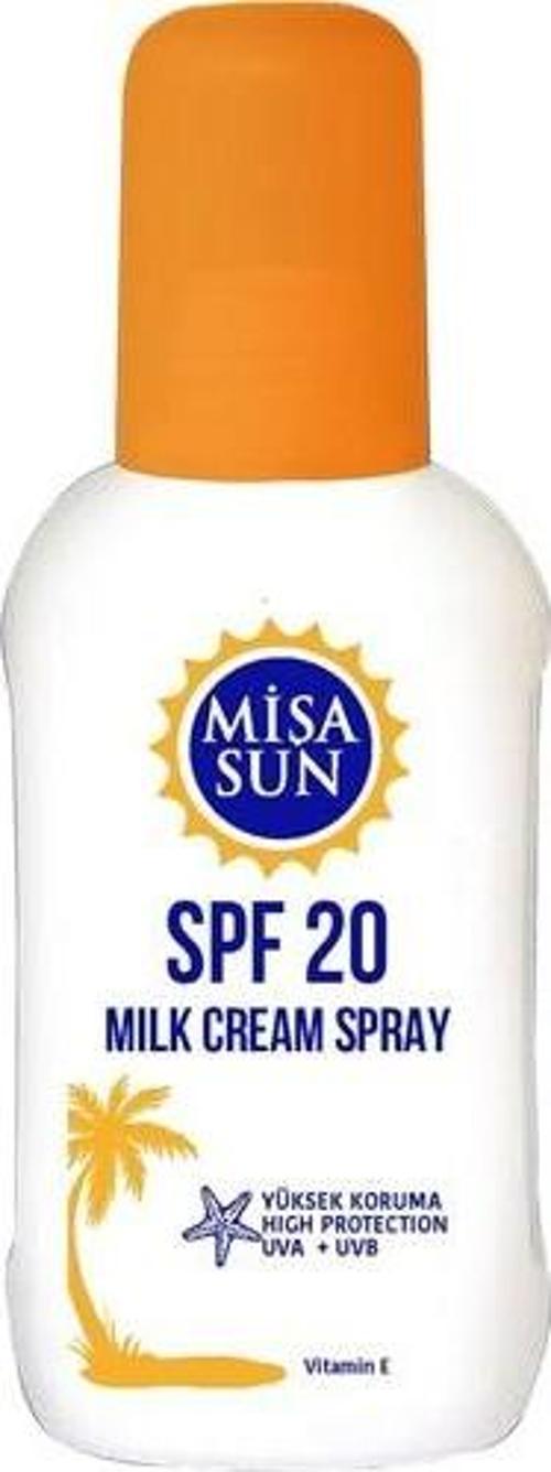 Mişa Sun Koruyucu Güneş Sütü Spf 20 200Ml