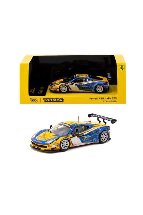 Ferrari 458 Italia Gt3 Gt Asia 2016 C. Van Dam P. Bhirombhakdi