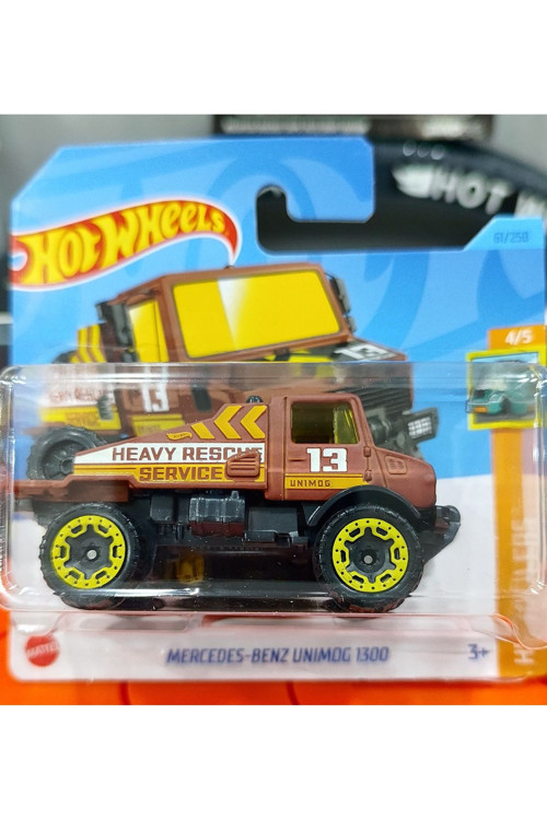 Mercedes-Benz Unımog 1300 1:64 Ölçek Mini Metal Araba