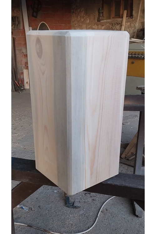 Orta Sehpa ,Yan Sehpa ,Yatak Başı Komidin Çam Ağacı Kütük Tabure 45X20X20