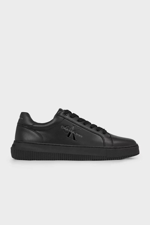 CK Jeans CHUNKY CUPSOLE MONO LTH Erkek SİYAH Sneaker YM0YM00681-0GT