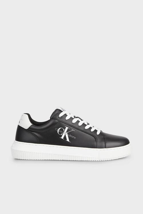 CK Jeans CHUNKY CUPSOLE MONO LTH Erkek Siyah Sneaker YM0YM00681-0GJ