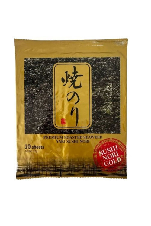 Seafood Sushi Yosunu Yaki Sushi Nori Gold Premium 10 Yaprak