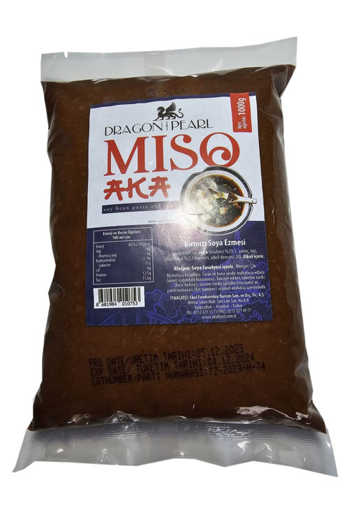 Miso Kırmızı Soya Ezmesi 1kg Red Soybean Paste