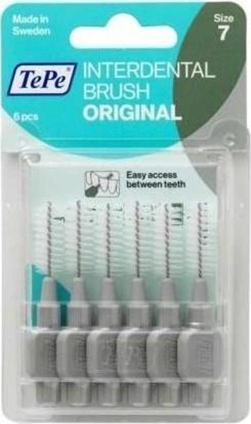 Blisterli Arayüz Fırçası 6 Lı Gri