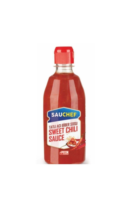 Sweet Chili Sos 570 Gr Pet Şişe Yemeklik Sos X 12 Adet - 1 Koli