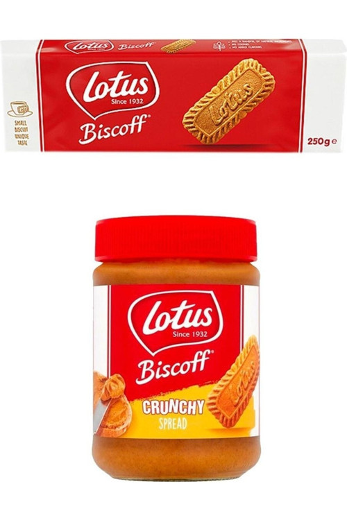 Biscoff 250 gr + Biscoff Spread Crunchy 380 gr