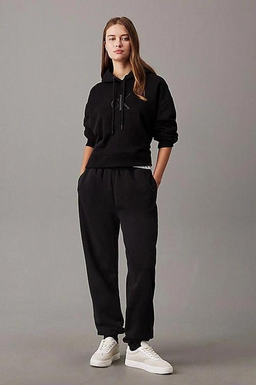 CK Jeans RAISED EMBROIDERY CK JOG PANT Kadın  Eşofman Altı J20J224841-BEH