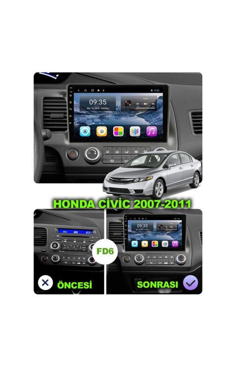 Honda Civic Fd6 2007-2011 Uyumlu 10 Inç 4-32 Gb Multimedya