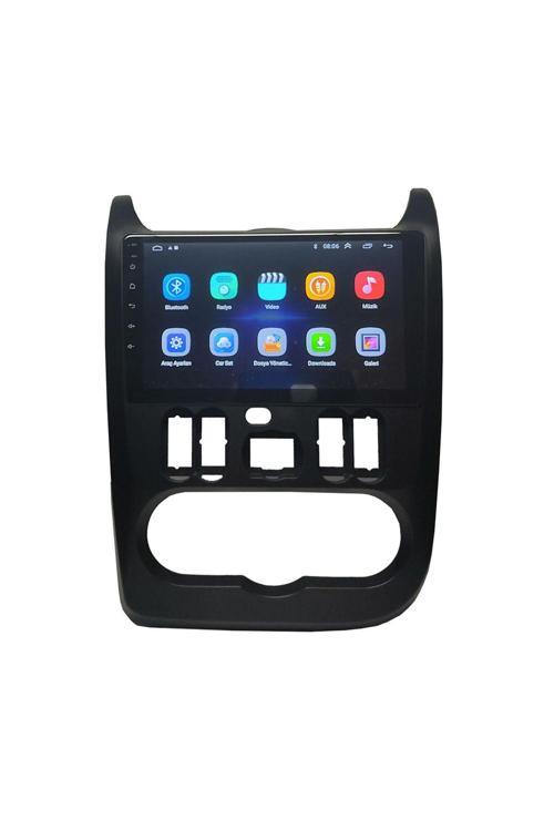 Dacia Duster 2010-2013 Logan 2012-2015 Stepway 2008-2012 Uyumlu 9 İnç 4-64 Gb Siyah Multimedya