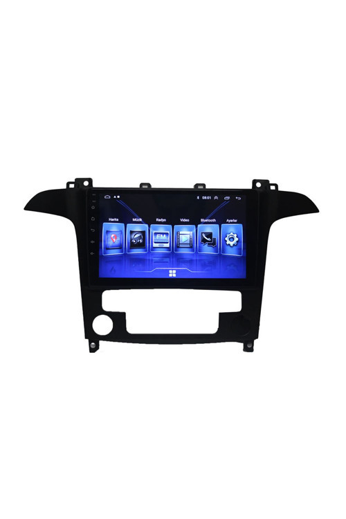 Ford Smax 2006-2014 Uyumlu Dijital Klima 9İnç Gri 4-64 Gb Multimedya