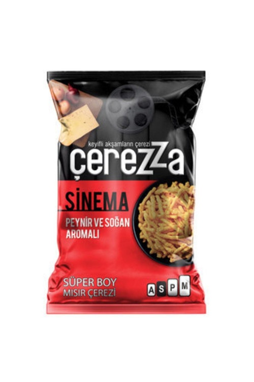 Sinema Peynir & Soğan Mısır Çerezi Süper Boy 117 G ( 5 Adet )