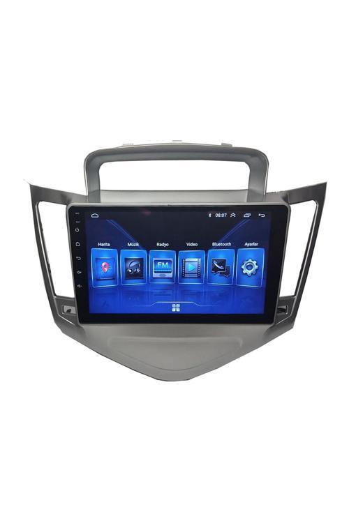 Chevrolet Cruze 2007-2012 Uyumlu 9 İnç Gri Çerçeveli 6-128 Gb Multimedya