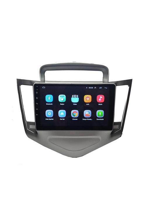 Chevrolet Cruze 2007-2012 Uyumlu 9 İnç Gri Çerçeveli 4-64 Gb Multimedya