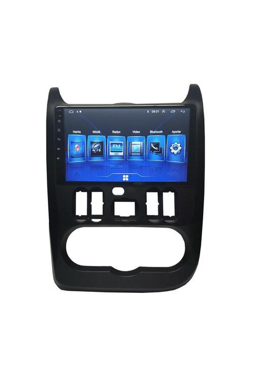 Dacia Duster 2010-2013 Logan 2012-2015 Stepway 2008-2012 Uyumlu 9 İnç 6-128 Gb Siyah Multimedya