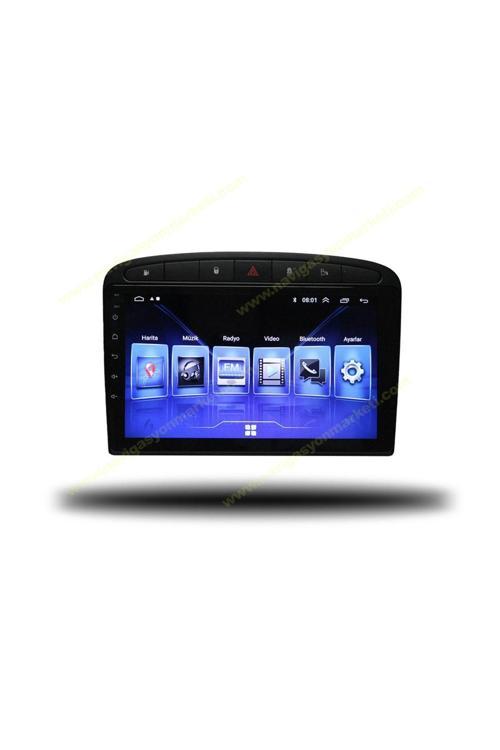 Peugeot 308 2007-2013 Uyumlu 9 İnç 6-128 Gb Multimedya