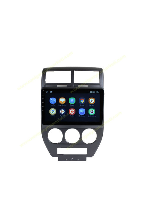Jeep Compass Patriot Doge Caliber 2007-2009 Uyumlu 9 İnç 6-128 Gb Multimedya