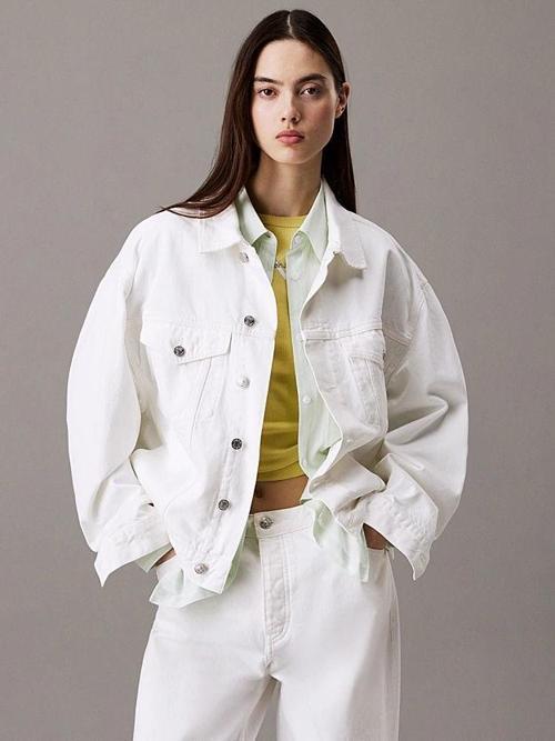 CK Jeans BOXY DENIM JACKET Kadın  Ceket J20J225181-1AA