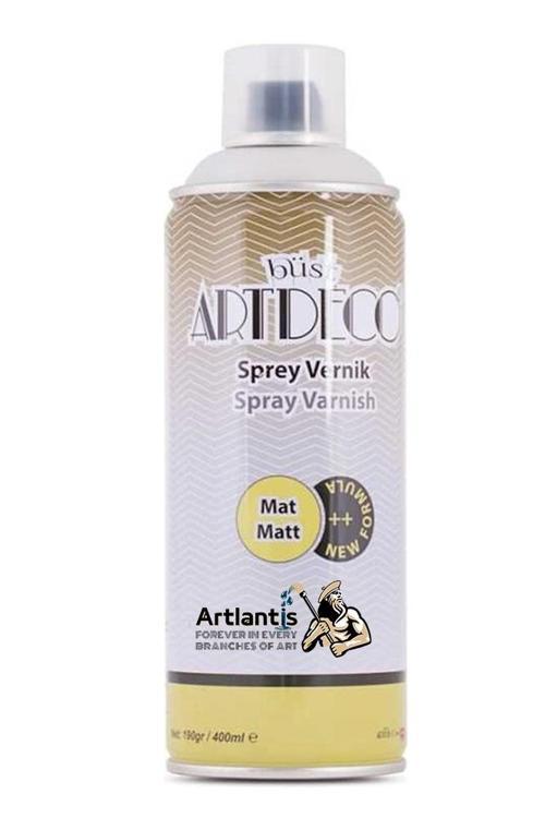 Mat Akrilik Vernik 400 ml Sprey 1 Adet Kalıcı Şeffaf Koruma İç ve Dış Mekan Çizilmeye Karşı Dayanıklı Kalıcı