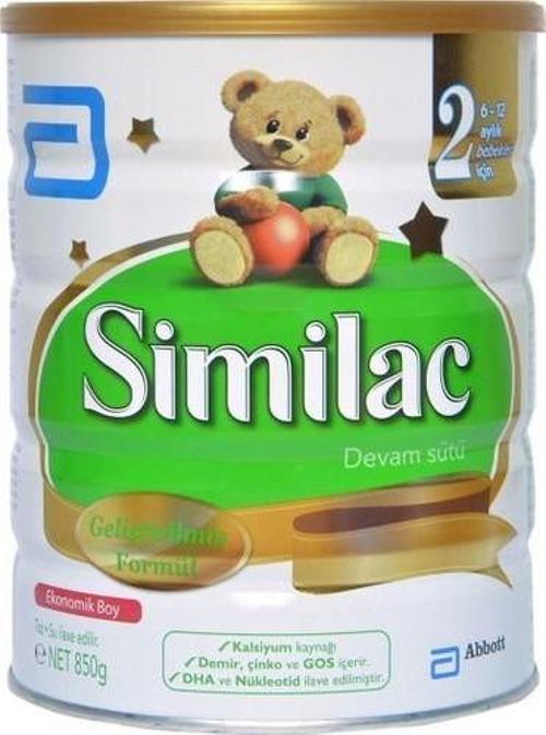 2 Devam Sütü 850 Gr