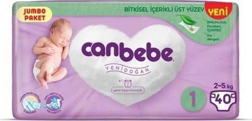 1 Beden Avantaj Yenidoğan Bebek Bezi 2 - 5 Kg 40 Adet