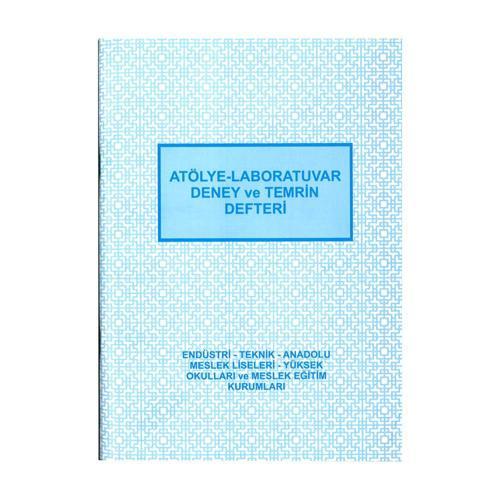 Atölye Laboratuvar Deney ve Temrin Defteri 20x28 cm 40 Sayfa 1 Adet Artlantis Atolye Temrin Defteri Endüstri Teknik Anad