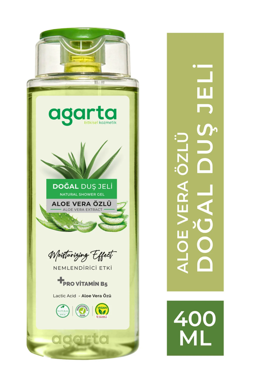 Doğal Aha Aloe Vera Duş Jeli 400 Ml