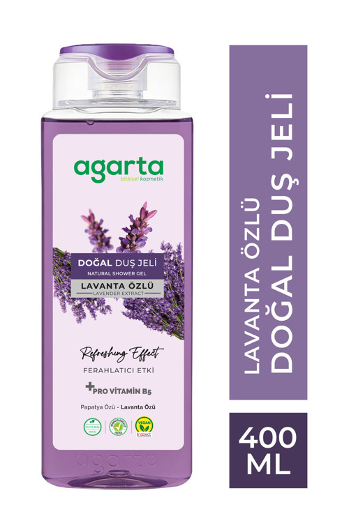 Doğal Aha Lavanta Duş Jeli 400 Ml