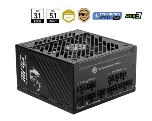 MAG A1000GS PCIE5 1000W 80+ Gold Full Modüler Power Supply