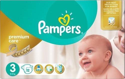 Bebek Bezi Premium Care 3 Beden Midi Aylık Paket 120 Adet
