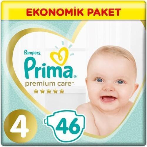 Bebek Bezi Premium Care 4 Beden 46 Adet Maxi Jumbo Paket