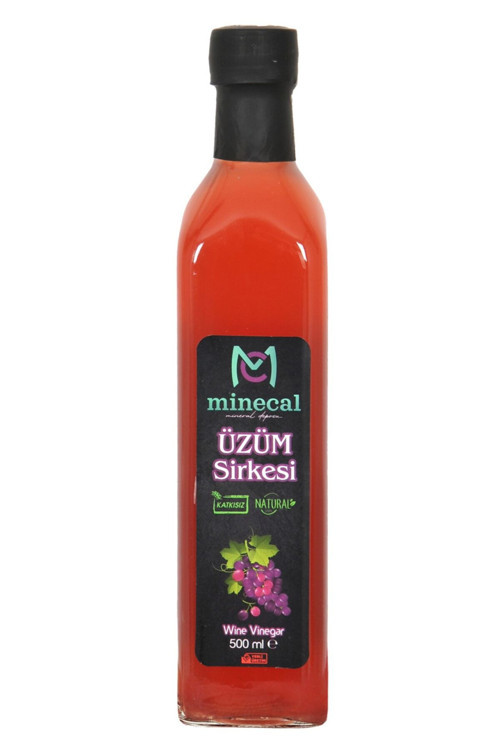 Doğal Fermente Üzüm Sirkesi 500Ml